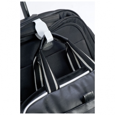 Bag holder for trolleys