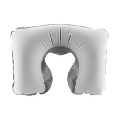 Inflatable soft travel pillow