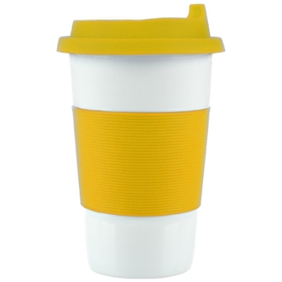 Thermal porcelain mug