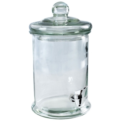 Glass dispenser for drinks