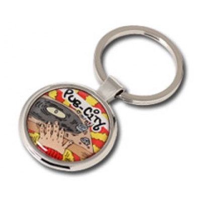 Metal keyring