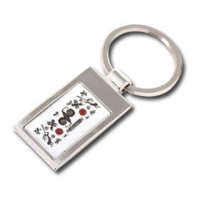 Metal keyring