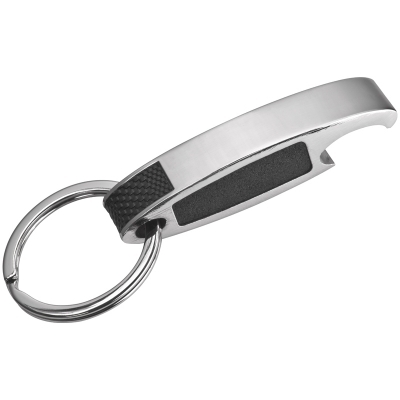 Keyring with bottle opener