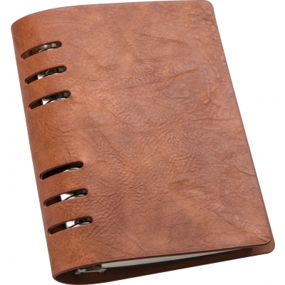 A6 business notebook with binder and calendar