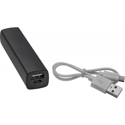 Powerbank 2200 mAh with USB port in a box