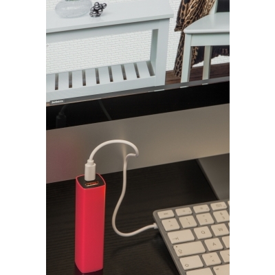 Powerbank 2200 mAh with USB port in a box