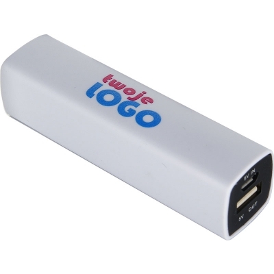 Powerbank 2200 mAh with USB port in a box