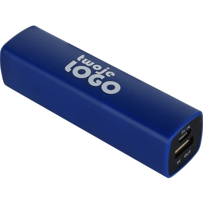 Powerbank 2200 mAh with USB port in a box