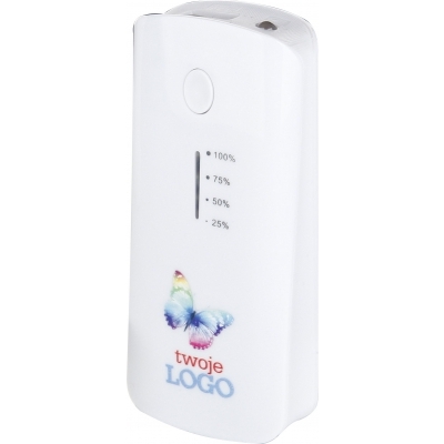 Powerbank 4000 mAh with USB port in a box