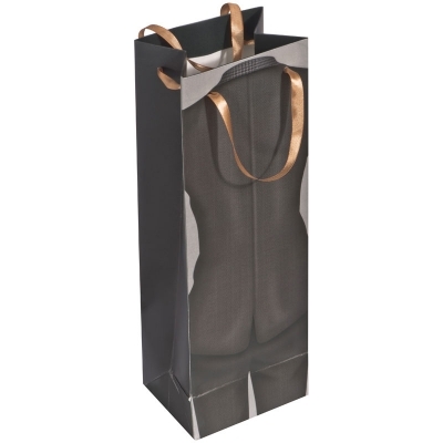 Gift bag man/woman - size for a wine bottle