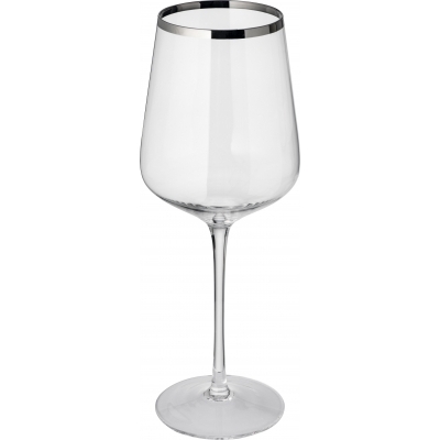 Set of 6 white wine glasses