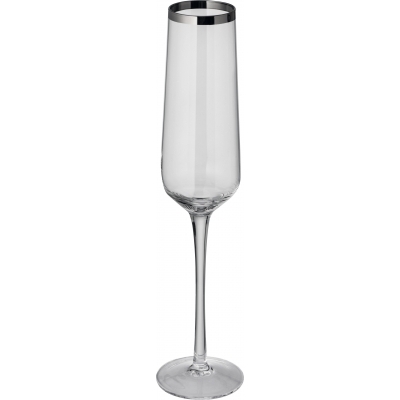 Set of 6 champagne glasses