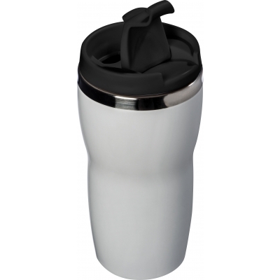 Double wall stainless steel travel mug