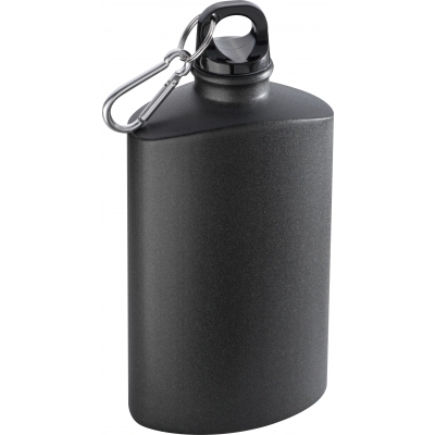 Drinking bottle in hipflask design