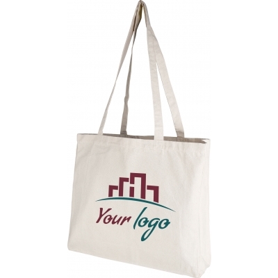Cotton bag - wide bottom