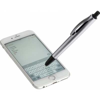 Ball pen with touch function