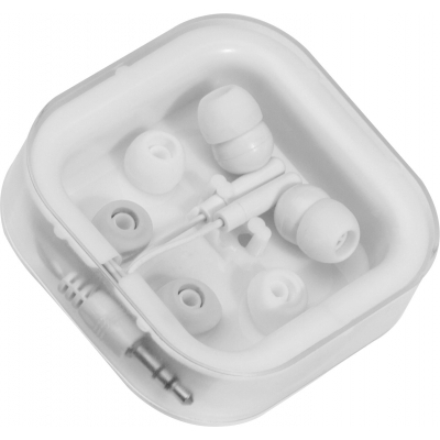 Earphones in a box