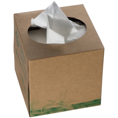 Tissuebox with 60 three-ply tissues