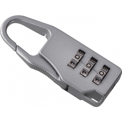 Travel set with TSA-lock