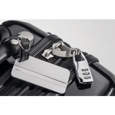 Travel set with TSA-lock