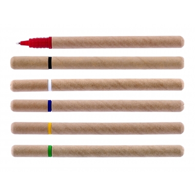 Recycled cardboard ball pen