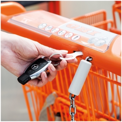 Shopping cart chip