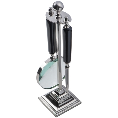 Set magnifier and letter opener