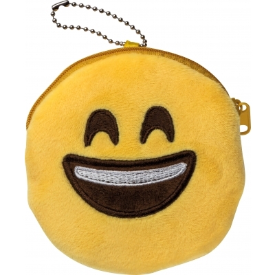 Emoji bag with zipper