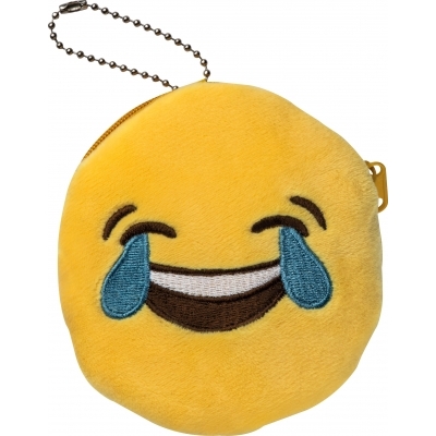 Emoji bag with zipper