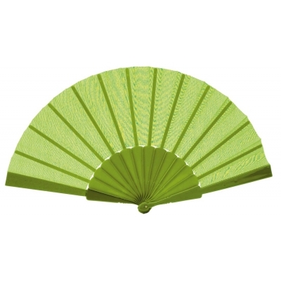 Plastic hand fan