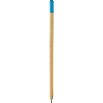 Pencils with coloured tip
