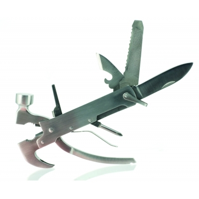 8 function metal multi tool in pouch