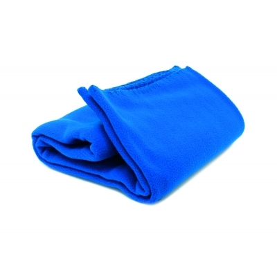 Travel blanket with pouch
