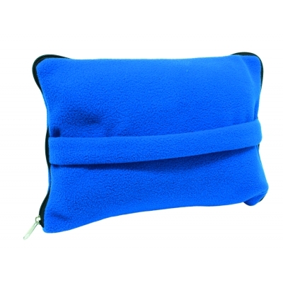 Travel blanket with pouch