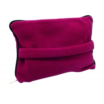 Travel blanket with pouch
