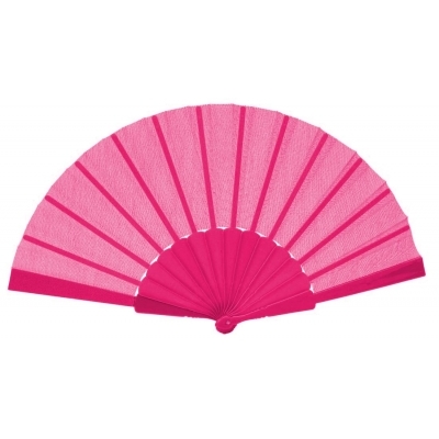Plastic hand fan