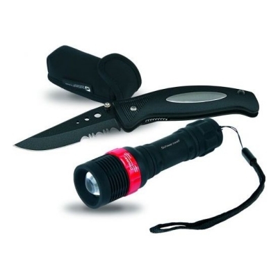 Flashlight and pocket knife NEST SET