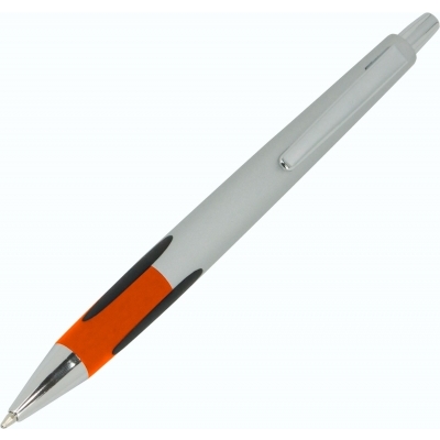 Metal pen with colourful engraver