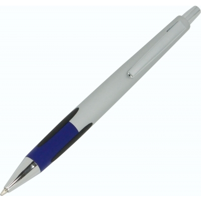 Metal pen with colourful engraver