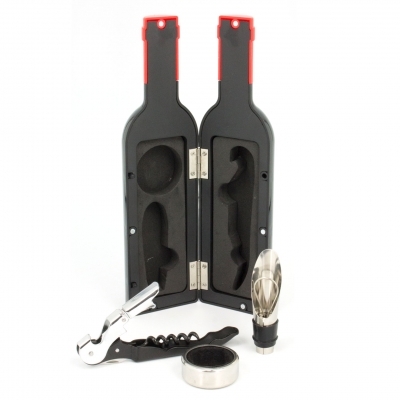 Wine set bootle shape
