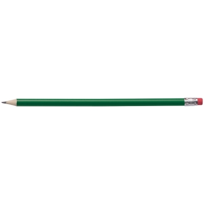 Pencil with rubber