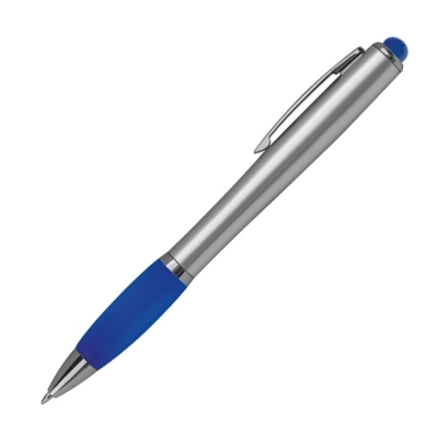 Ball pen with colored LED light