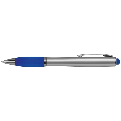 Ball pen with colored LED light