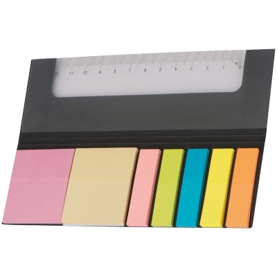 Ruler and sticky notes set