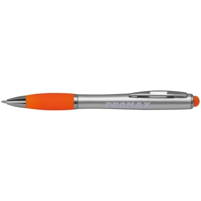Ball pen with colored LED light