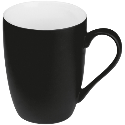 Rubberized ceramic mug