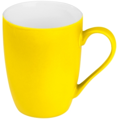 Rubberized ceramic mug
