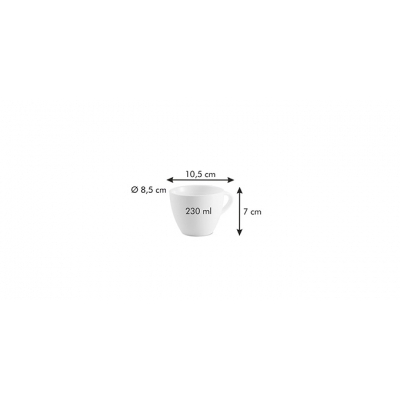Cappuccino Cup ALL FIT ONE