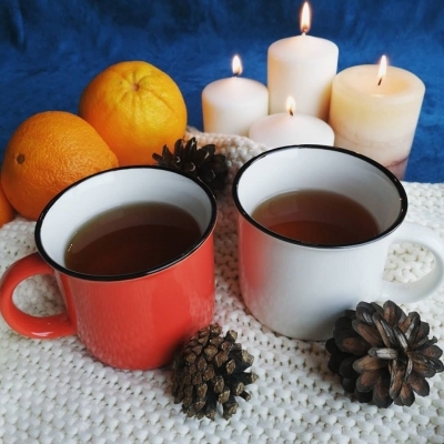 Nostalgietasse aus Keramik