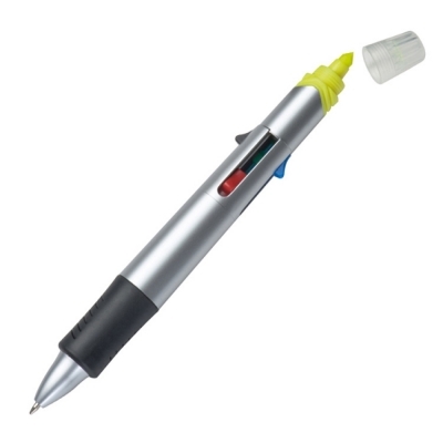 4 in 1 plastic pen